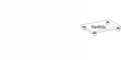 Regal TEN 2 OH 80 cm breit Sichtrückwand